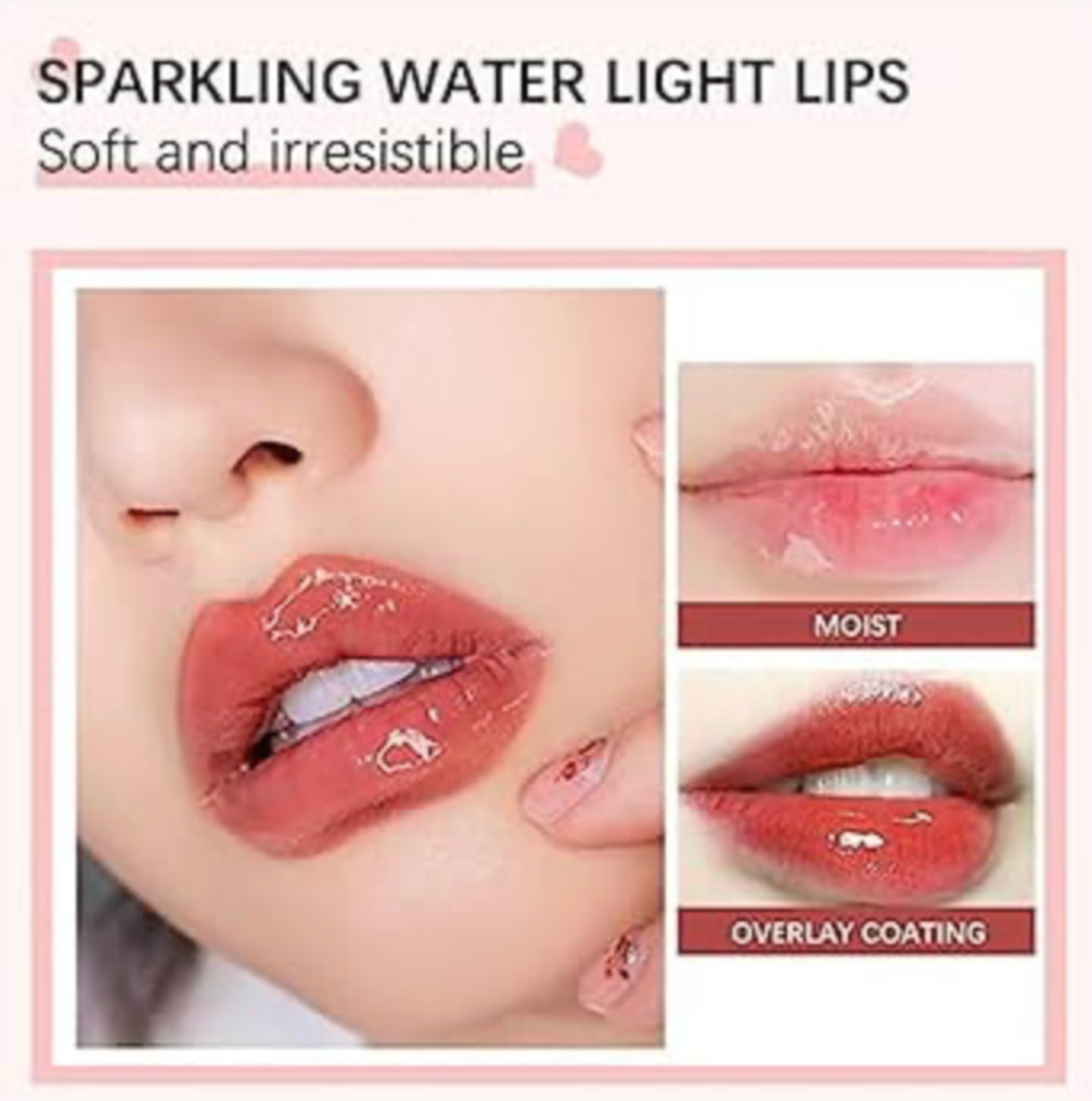 Moisturizing Lip Oil and Transparent Lip Balm