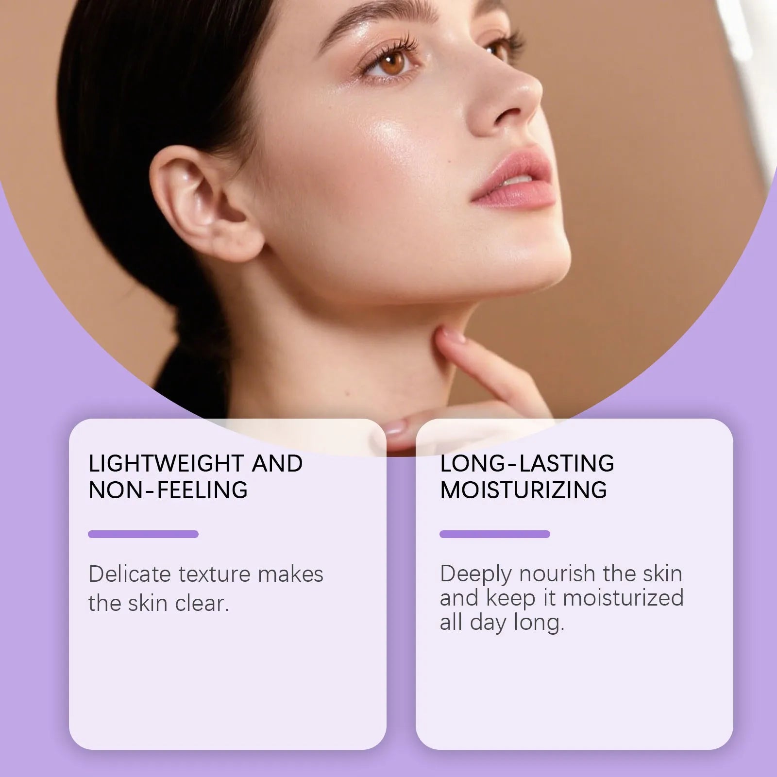 Sunscreen Moisturizing Cream Effective Even Skin Tone Refreshing Texture Sunscreen Base Makeup（35G）