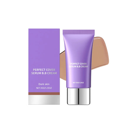 Sunscreen Moisturizing Cream Effective Even Skin Tone Refreshing Texture Sunscreen Base Makeup（35G）