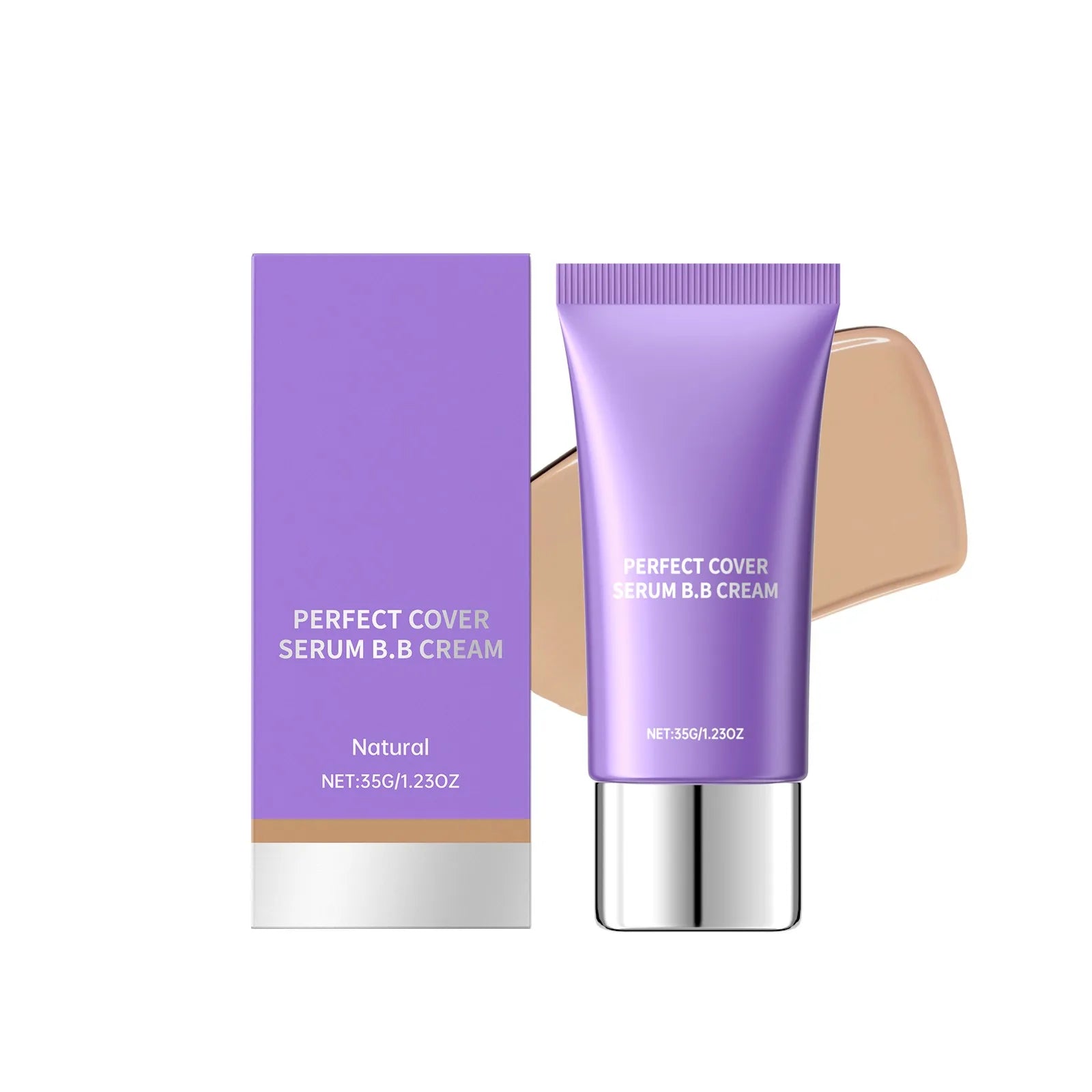 Sunscreen Moisturizing Cream Effective Even Skin Tone Refreshing Texture Sunscreen Base Makeup（35G）