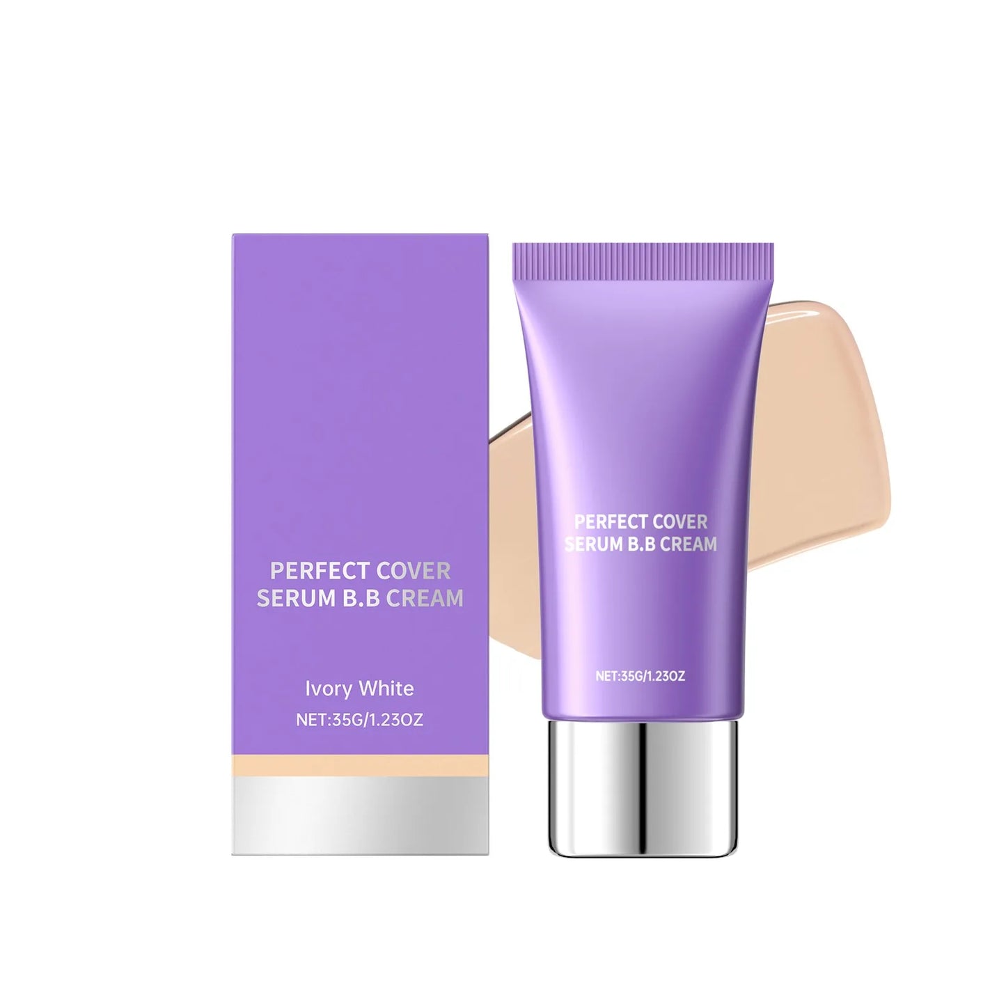 Sunscreen Moisturizing Cream Effective Even Skin Tone Refreshing Texture Sunscreen Base Makeup（35G）