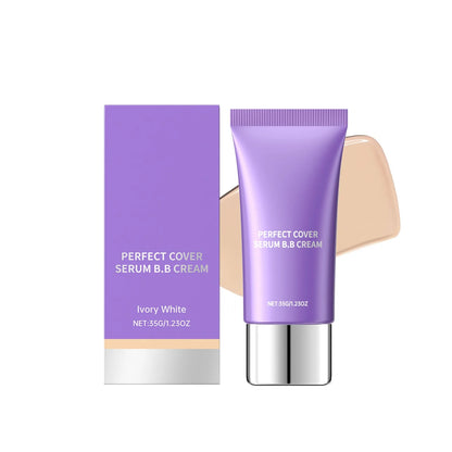 Sunscreen Moisturizing Cream Effective Even Skin Tone Refreshing Texture Sunscreen Base Makeup（35G）