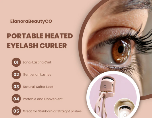 Portable Electric Heated Eyelash Curler