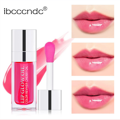 Moisturizing Lip Oil and Transparent Lip Balm