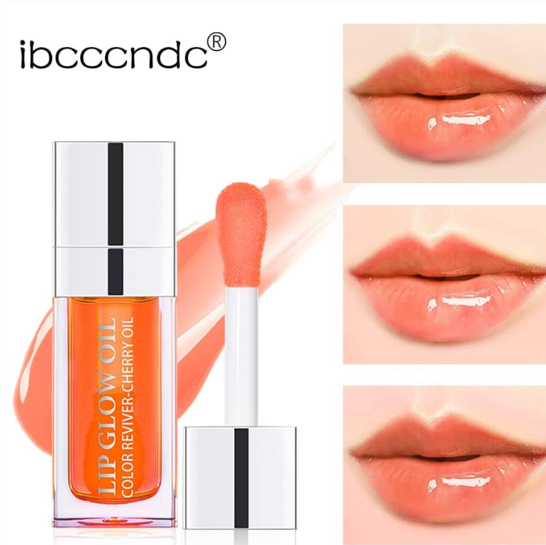 Moisturizing Lip Oil and Transparent Lip Balm