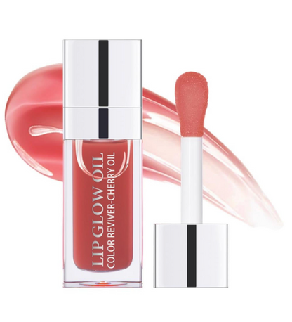 Moisturizing Lip Oil and Transparent Lip Balm