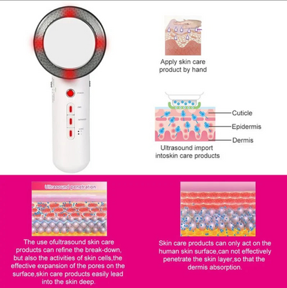 Ultrasound Cavitation EMS Body Slimming Massager